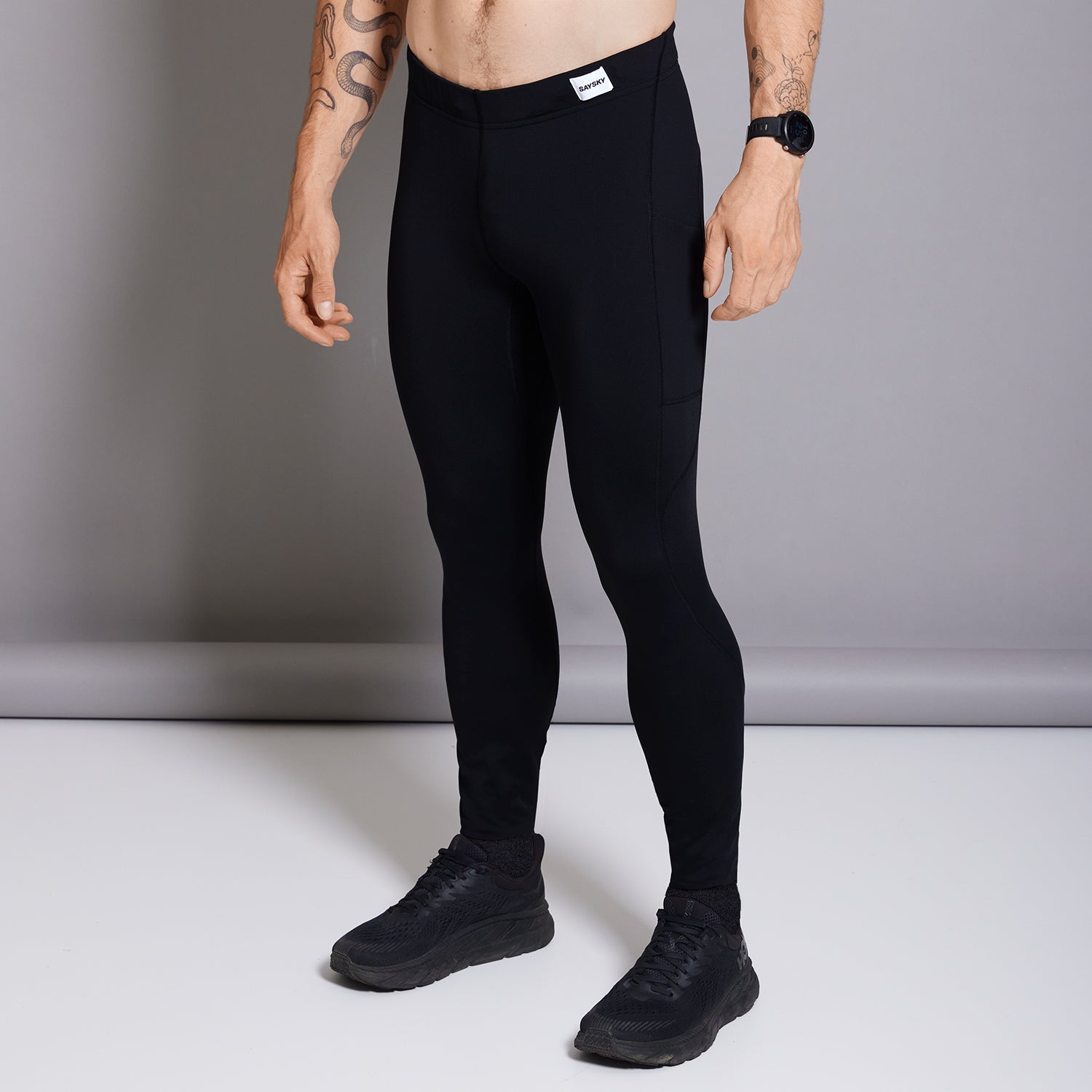 Base Layer | Icecold Tights - Black & Offwhite