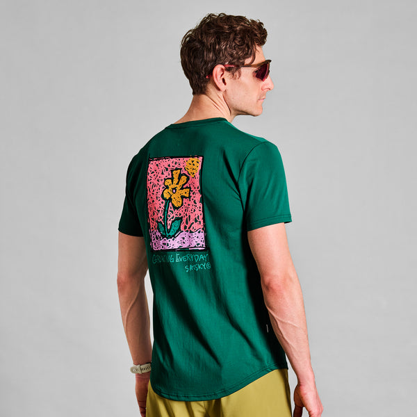 SAYSKY Flower Combat T-shirt T-SHIRTS 305 - GREEN