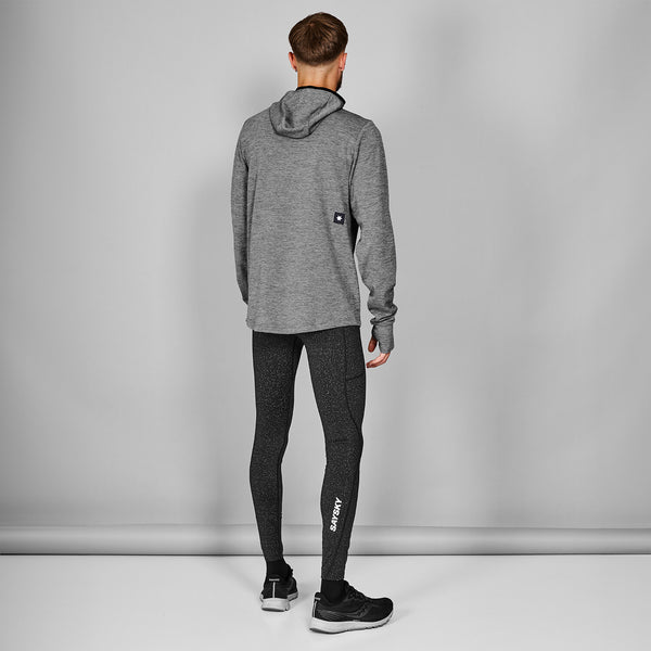 Saysky Pace Half Zip Hoodie Grey 6003 MMRHO01C6003