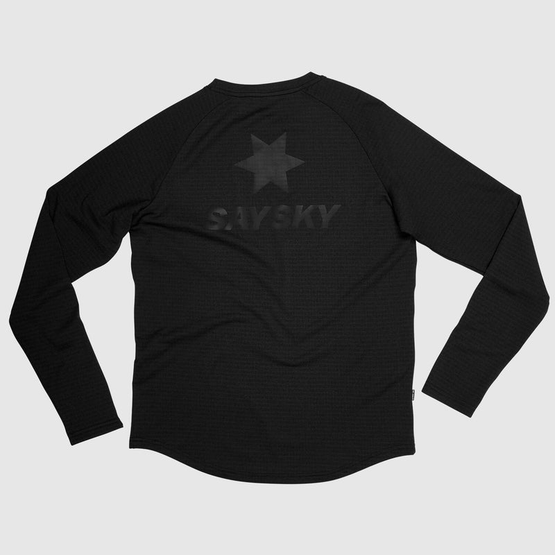 Saysky Blaze Long Sleeve Light Fleece Black 9001 KMRFL02C9001