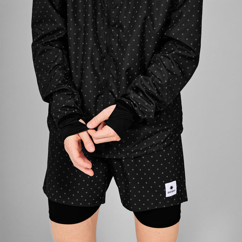 Saysky Reflective Polka Blaze Jacket Black Reflective Polka 1018 MWRJA01C1018