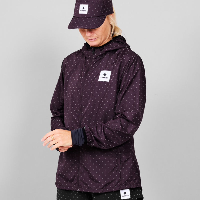Saysky Reflective Polka Blaze Jacket Purple 703 MWRJA01C1022