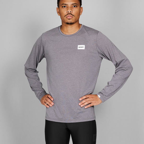 Saysky Clean Motion Long Sleeve Grey 6004 NMRLS51C6007