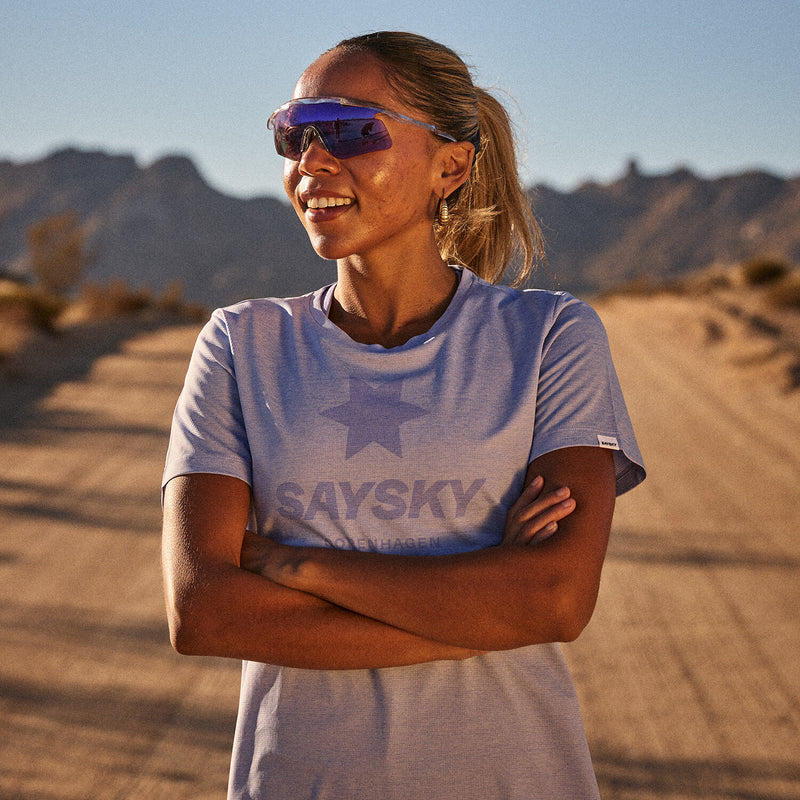 Saysky Combat Pro T-shirt Purple 7008 NWRSS30C7008