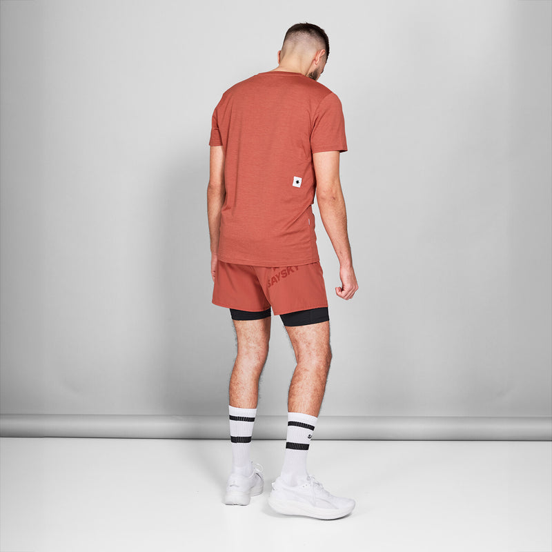 Saysky Logo Pace T-Shirt Red 5006 NMRSS20C5006