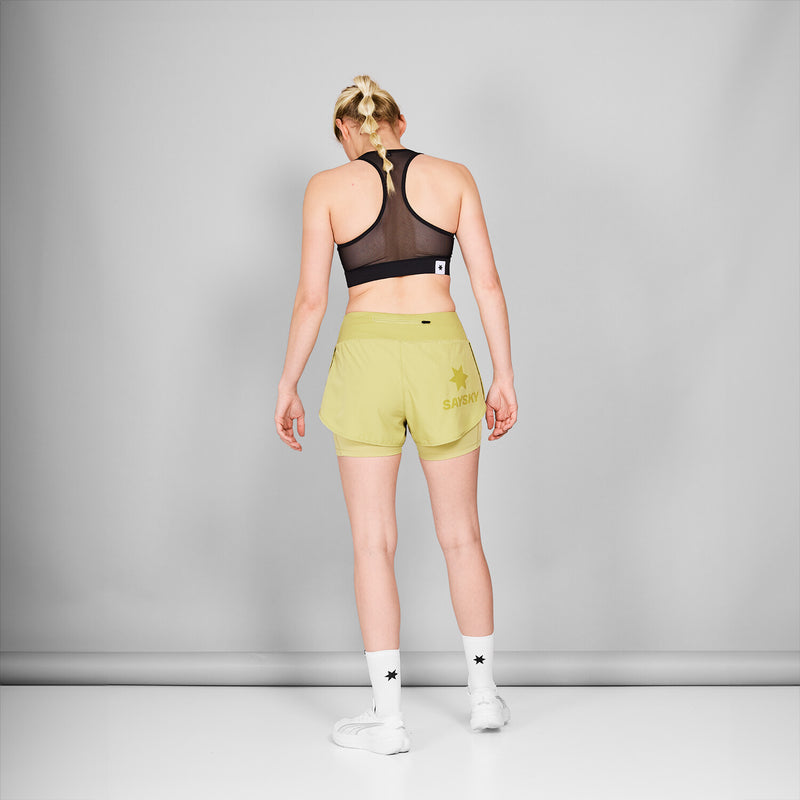 Saysky 2 in 1 Pace Shorts 3'' Green 301 NWRSH23C312