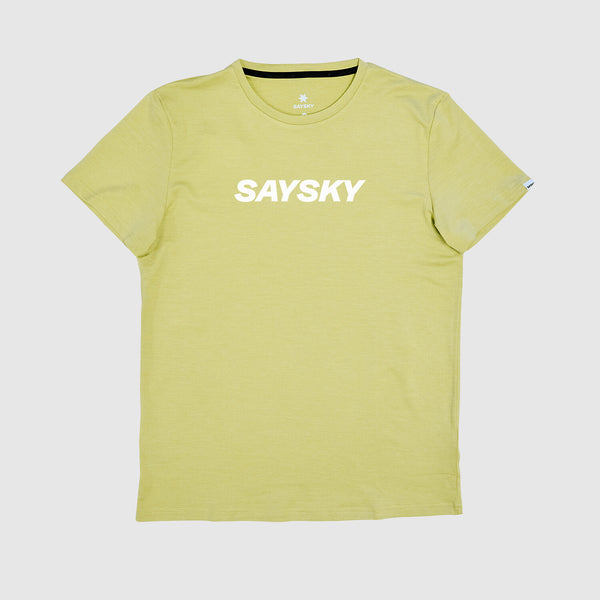 Saysky Logo Pace T-Shirt Green 3008 NMRSS20C3008