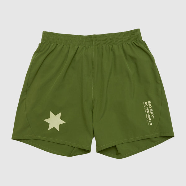 Saysky Statement Pace Shorts 5'' Green 313 NMRSH21C313