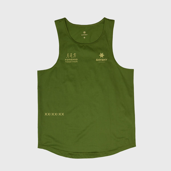 Saysky Combat Singlet Green 313 NMRSI31C313