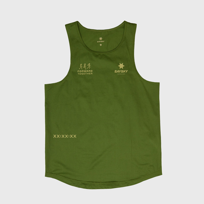 Saysky Combat Singlet Green 313 NMRSI31C313