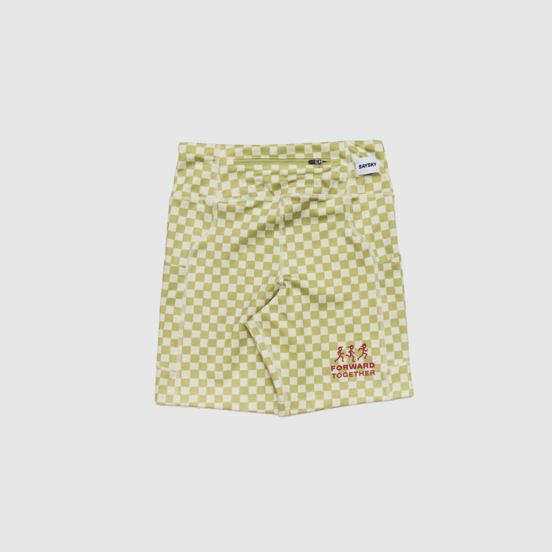 Saysky Checker Combat+ Short Tights 7" Green Checker 1034 NWRST30C1034