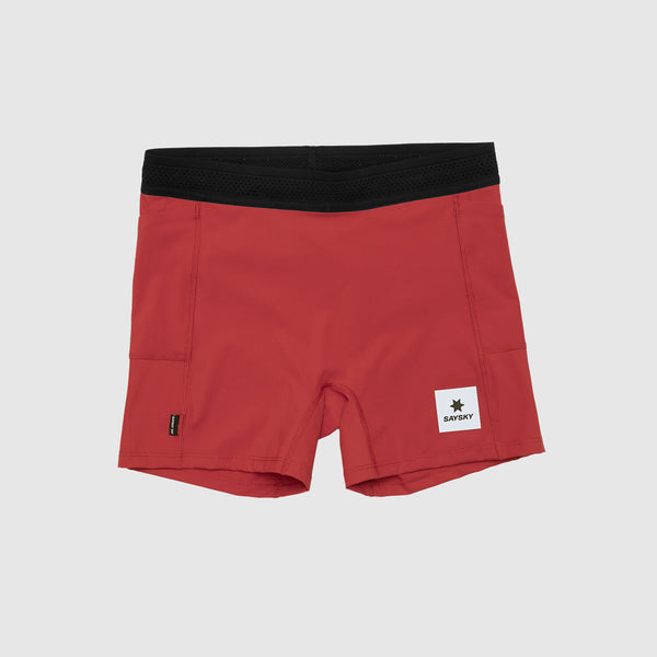 Saysky Flow+ Race Short Tights 4'' Red 5001 NWRST62C506