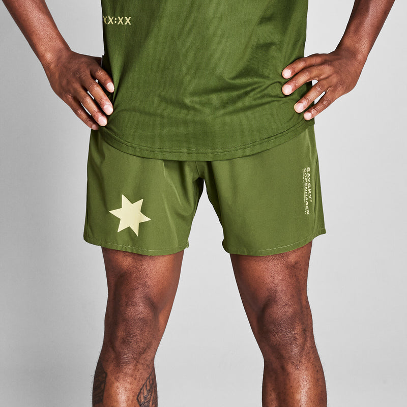 Saysky Statement Pace Shorts 5'' Green 313 NMRSH21C313