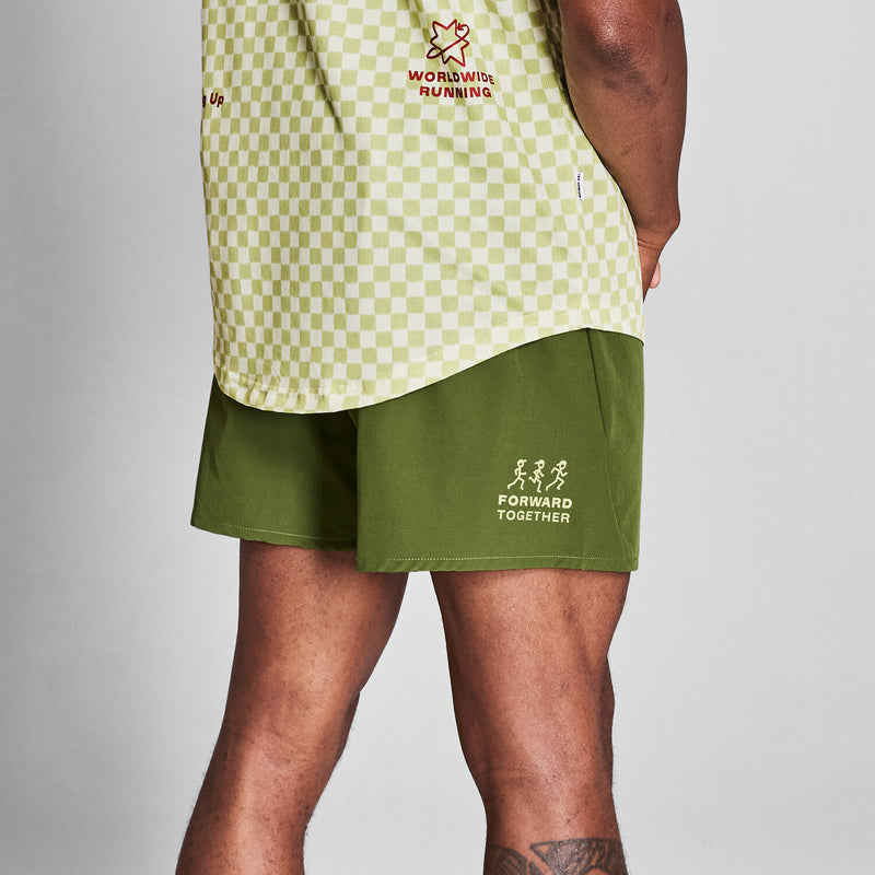 Saysky Statement Pace Shorts 5'' Green 313 NMRSH21C313