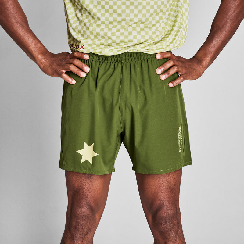 Saysky Statement Pace Shorts 5'' Green 313 NMRSH21C313