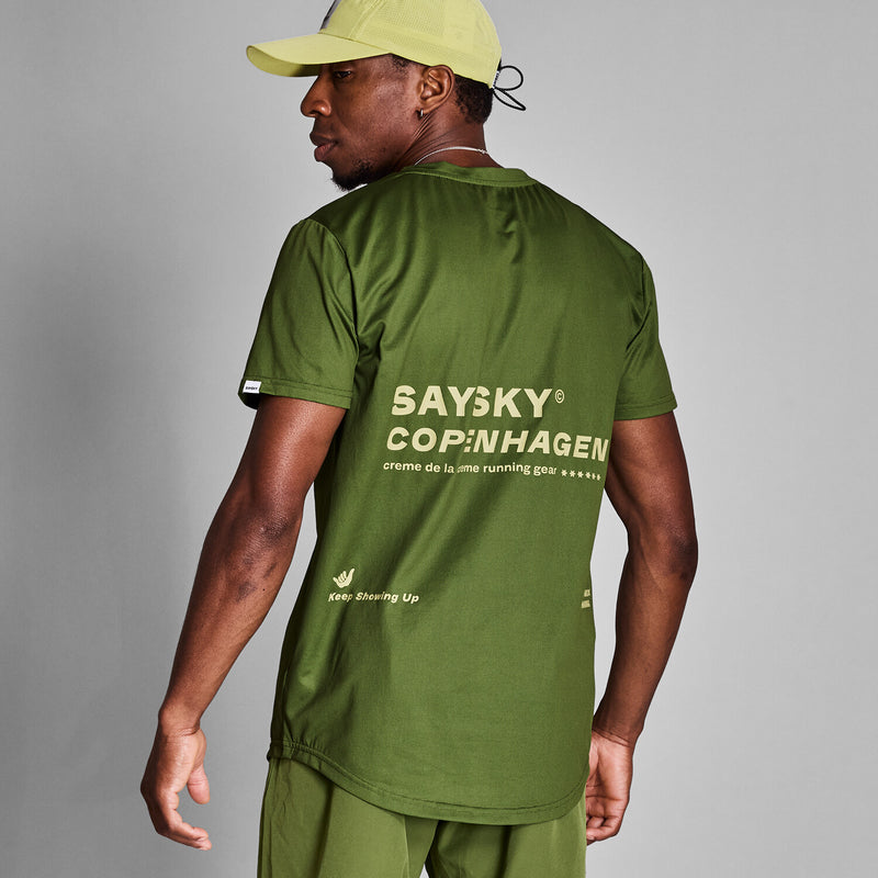 Saysky Combat T-shirt Green 313 NMRSS31C313