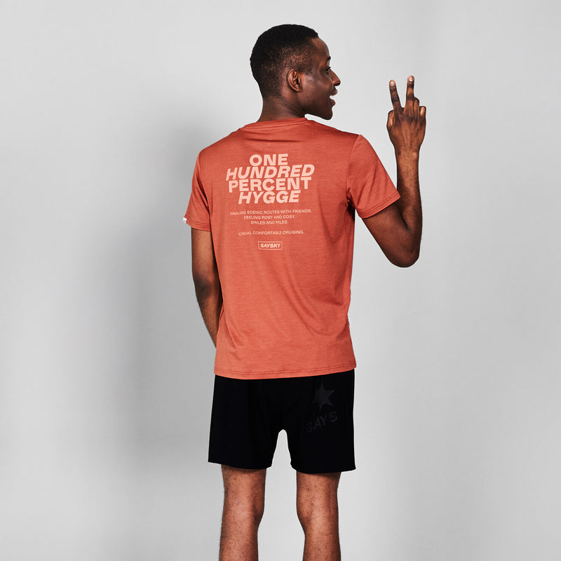 Saysky Statement Pace T-Shirt Red 5006 NMRSS21C5006