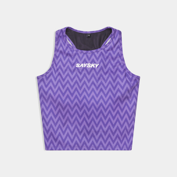 Saysky Zig Zag Combat Crop Top – Saysky.com