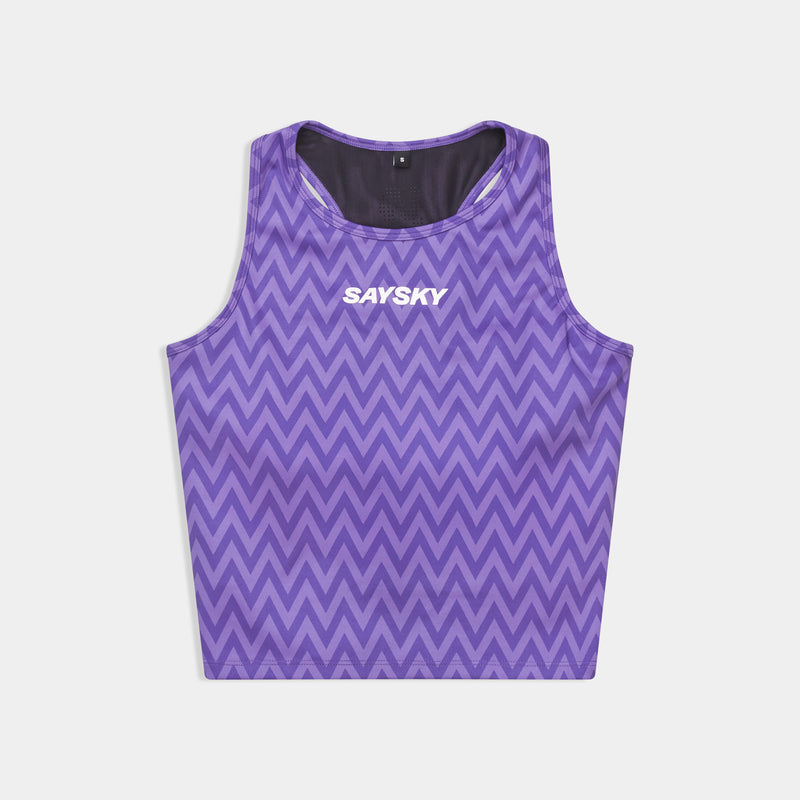 Saysky Zig Zag Combat Crop Top – Saysky.com