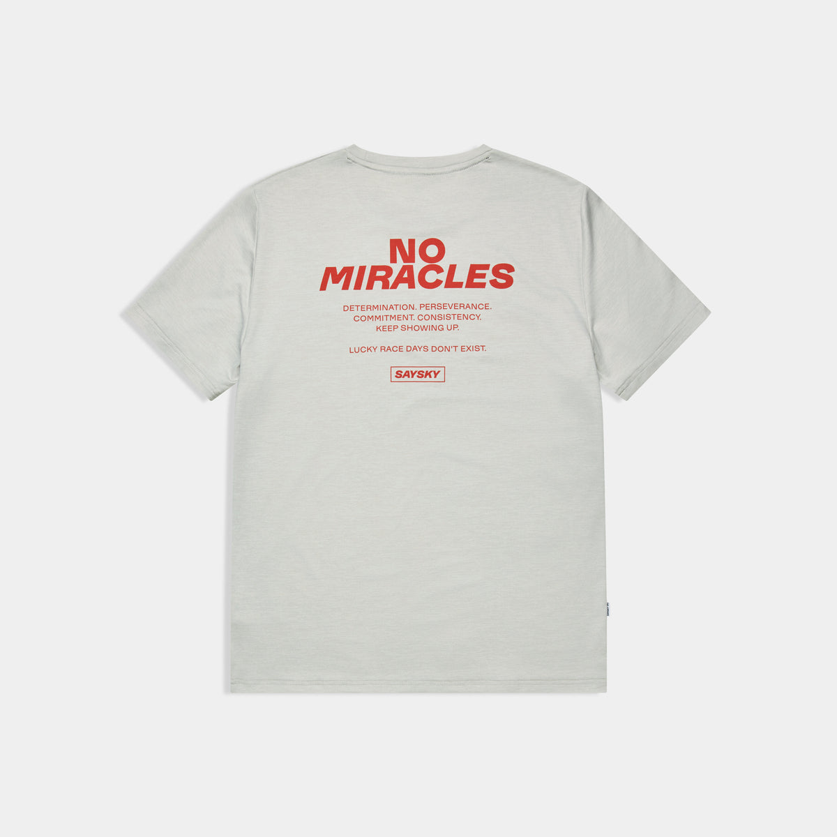 Saysky Statement Pace T-shirt Grey 6008 SM25021