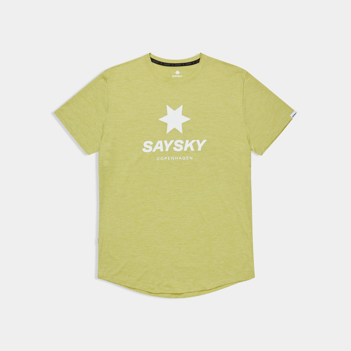 Saysky Logo Combat Pro T-Shirt Yellow 4009 SM25005