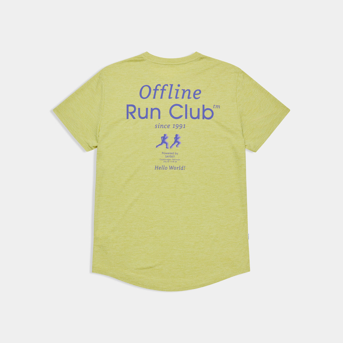 Saysky Statement Combat Pro T-Shirt Yellow 4009 SM25022