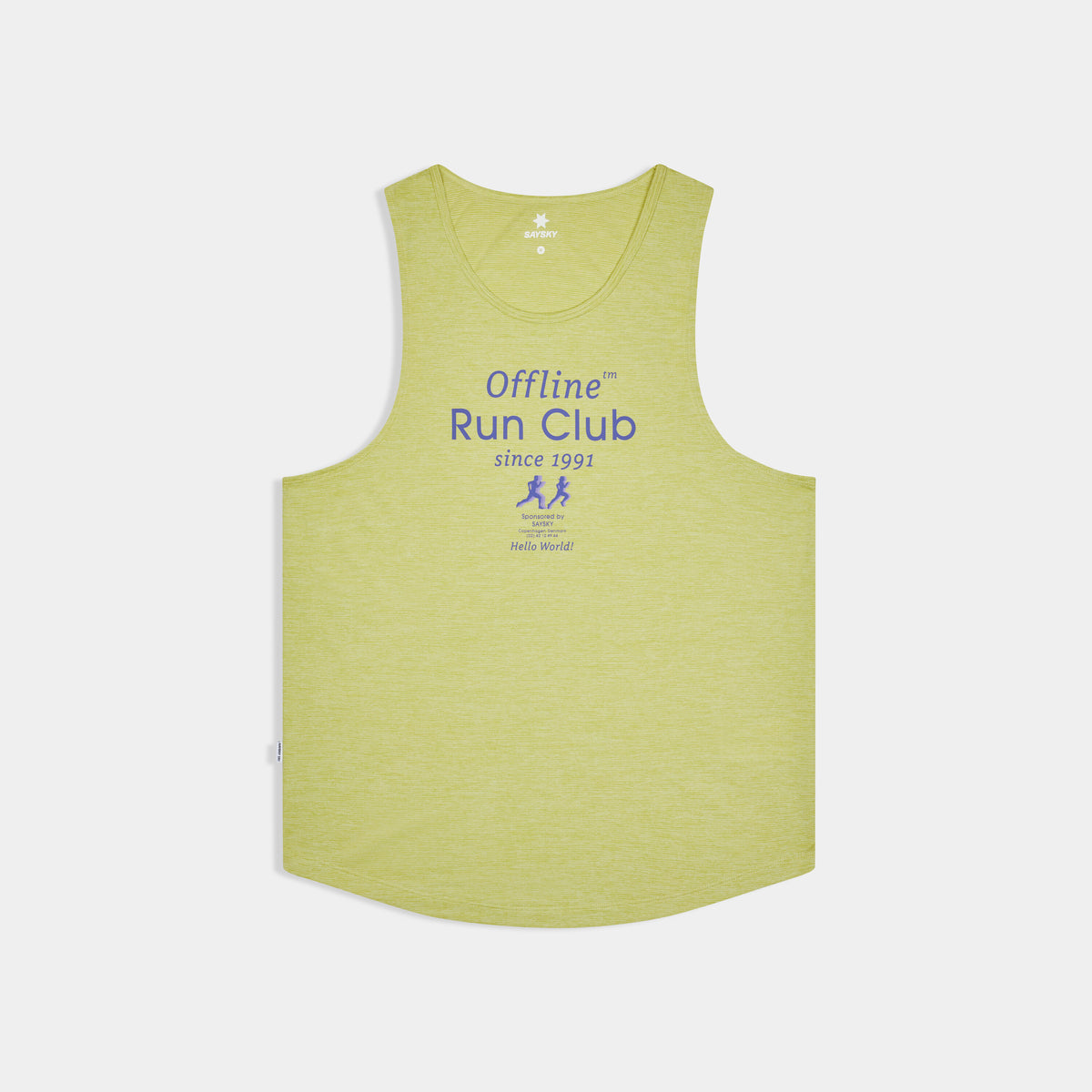 Saysky Statement Combat Pro Singlet Yellow 4009 SM30017