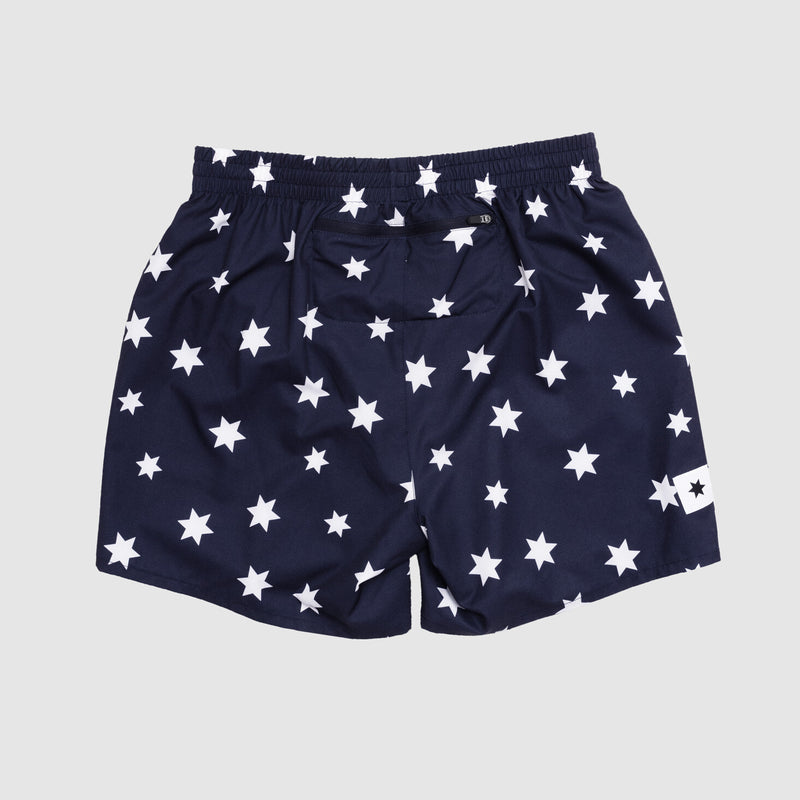 Saysky Star Pace Shorts 5'' Blue/White Stars 1028 NMRSH21C1028