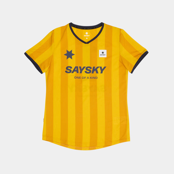 Saysky Combat T-shirt Yellow Stripes 008 NWRSS31C008