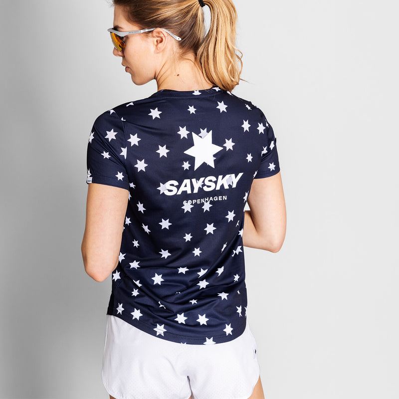 Saysky Star Combat T-Shirt Blue/White Stars 1028 NWRSS31C1028