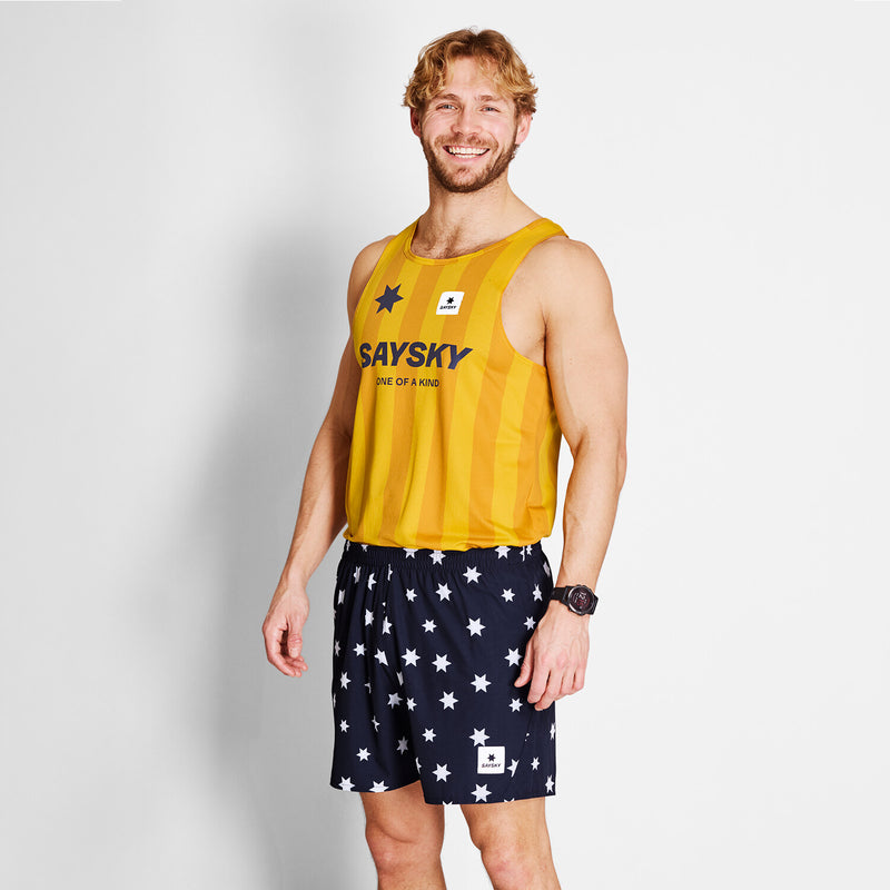 Saysky Star Pace Shorts 5'' Blue/White Stars 1028 NMRSH21C1028