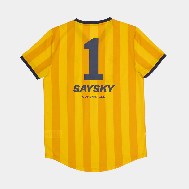 Saysky Combat T-shirt Yellow Stripes 008 NMRSS31C008