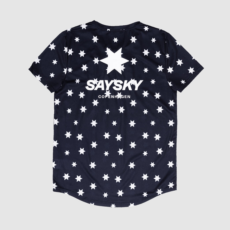 Saysky Star Combat T-Shirt Blue/White Stars 1028 NMRSS31C1028