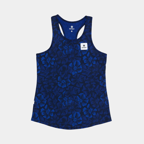 Saysky Flower Combat Singlet Blue Flower 1029 NWRSI31C1029