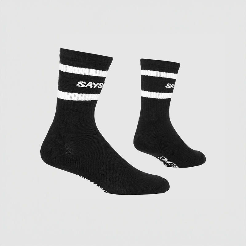 Saysky Everyday Crew Socks Black 901 XUASO701C901