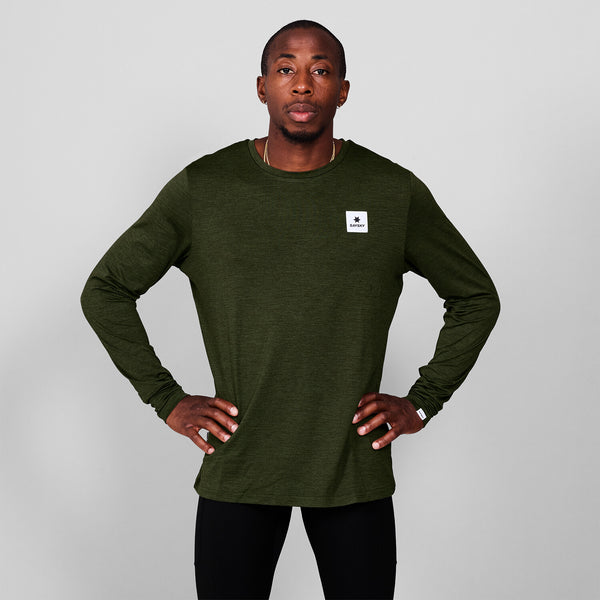Saysky Clean Pace Long Sleeve Green 3001 XMRLS20C3001