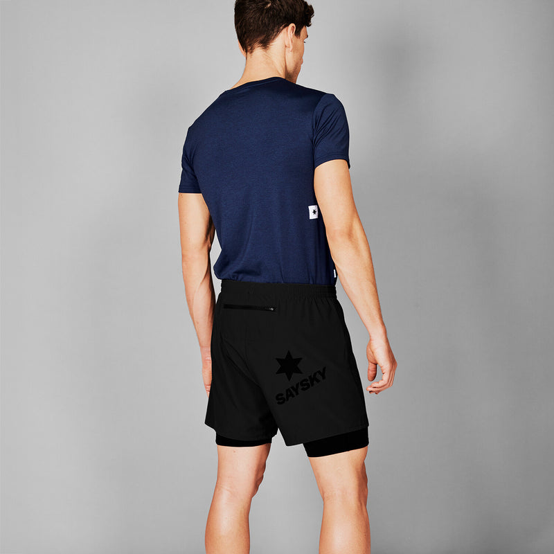 SAYSKY Pace Shorts ブラックメンズM Saysky 2 in 1 Pace Shorts 5'' – Saysky.com