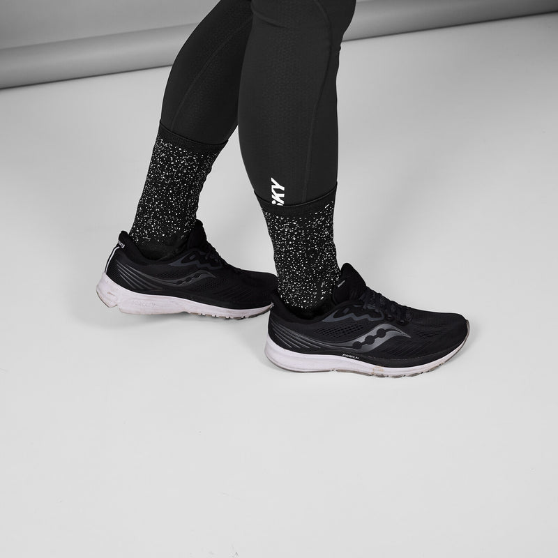 Saysky Combat Reflective High Socks Black 901 XUASO301C901