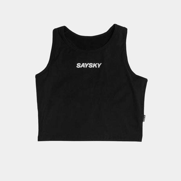Saysky Flow Race Crop Top Black 901 XWRSB61C901