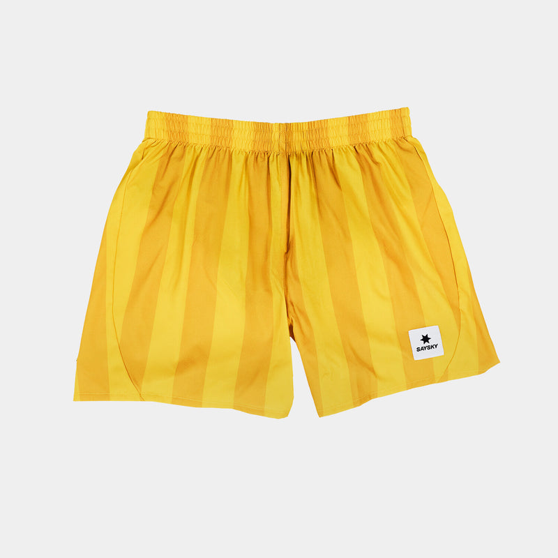 Saysky Pace Shorts 5'' Yellow Stripes 008 NMRSH21C008