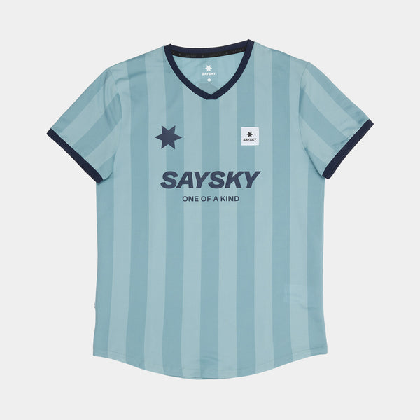 Saysky Combat T-shirt Blue Stripes 007 NMRSS31C007