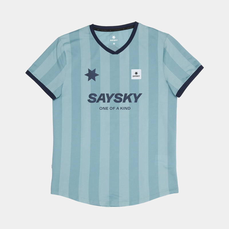 Saysky Combat T-shirt Blue Stripes 007 NMRSS31C007