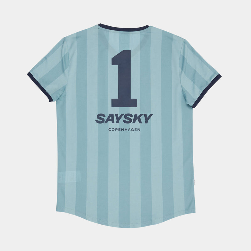 Saysky Combat T-shirt Blue Stripes 007 NMRSS31C007