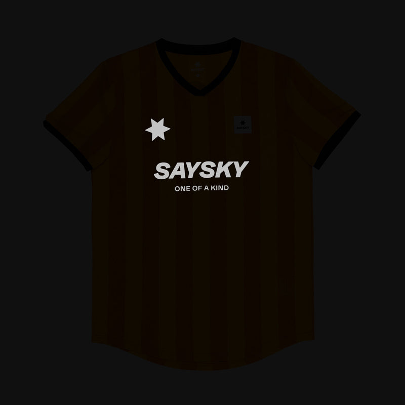 Saysky Combat T-shirt Yellow Stripes 008 NMRSS31C008