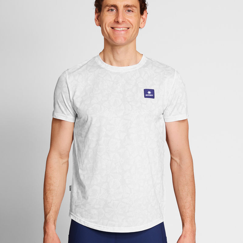 Saysky Flower Combat T-Shirt White Flower 1030 NMRSS31C1030