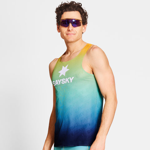Saysky Drip Dye Flow Air Singlet – Saysky.com
