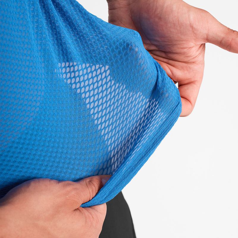 Saysky Mesh Base Layer Singlet Blue 220 OMRBL31C220