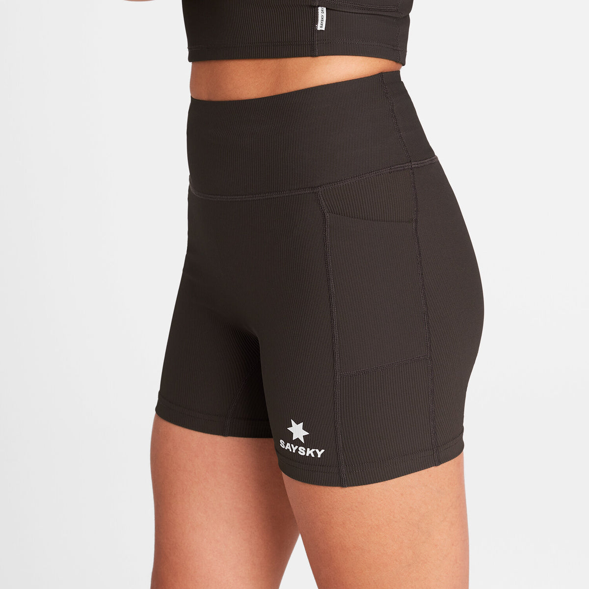 Saysky Combat+ Rib Short Tights 4'' Coffee 712 SW55002