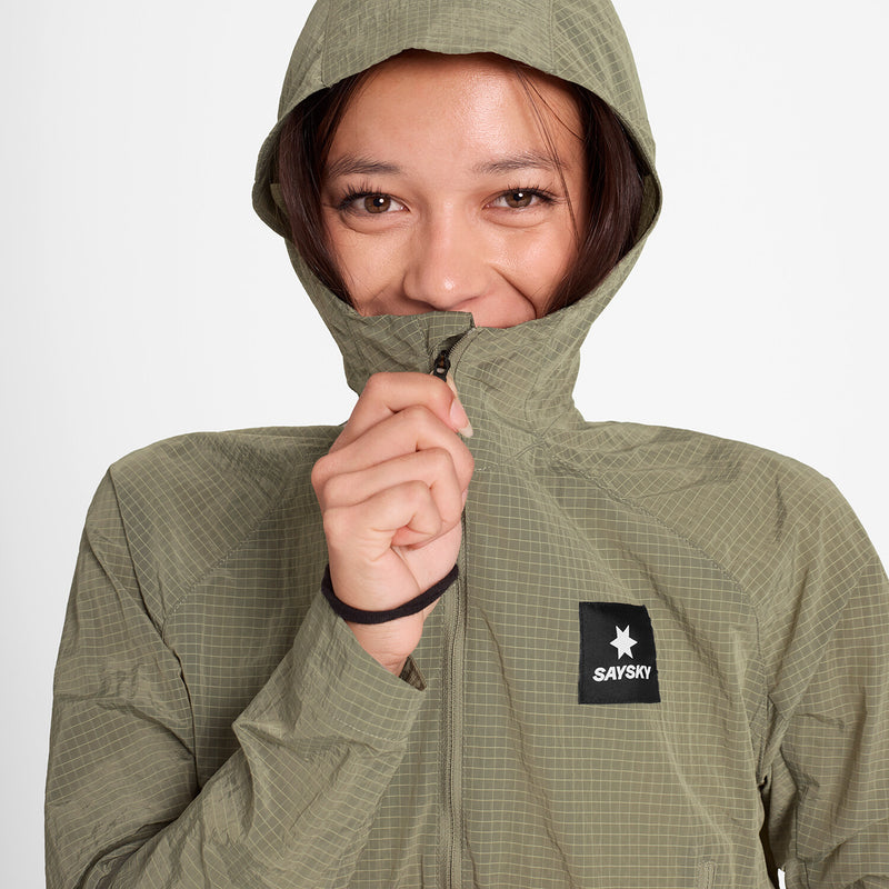 Saysky Clean Pace Shield Jacket Beige 802 OWRJA30C802