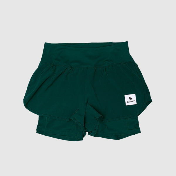 Saysky 2 in 1 Pace Shorts 3'' Green 317 OWRSH23C317